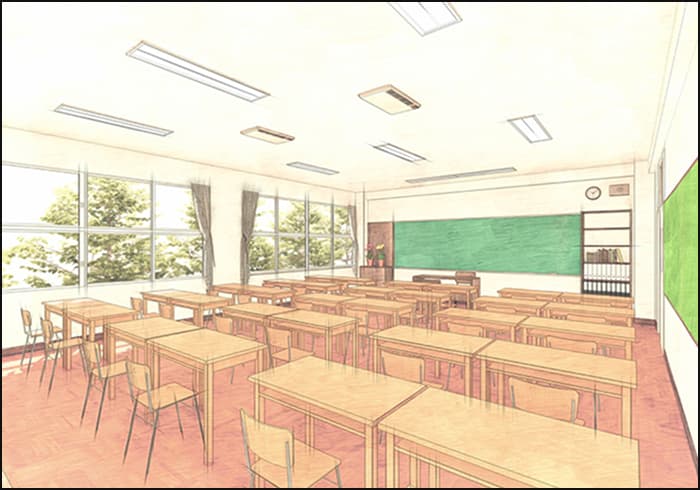 スケッチ風パース作例